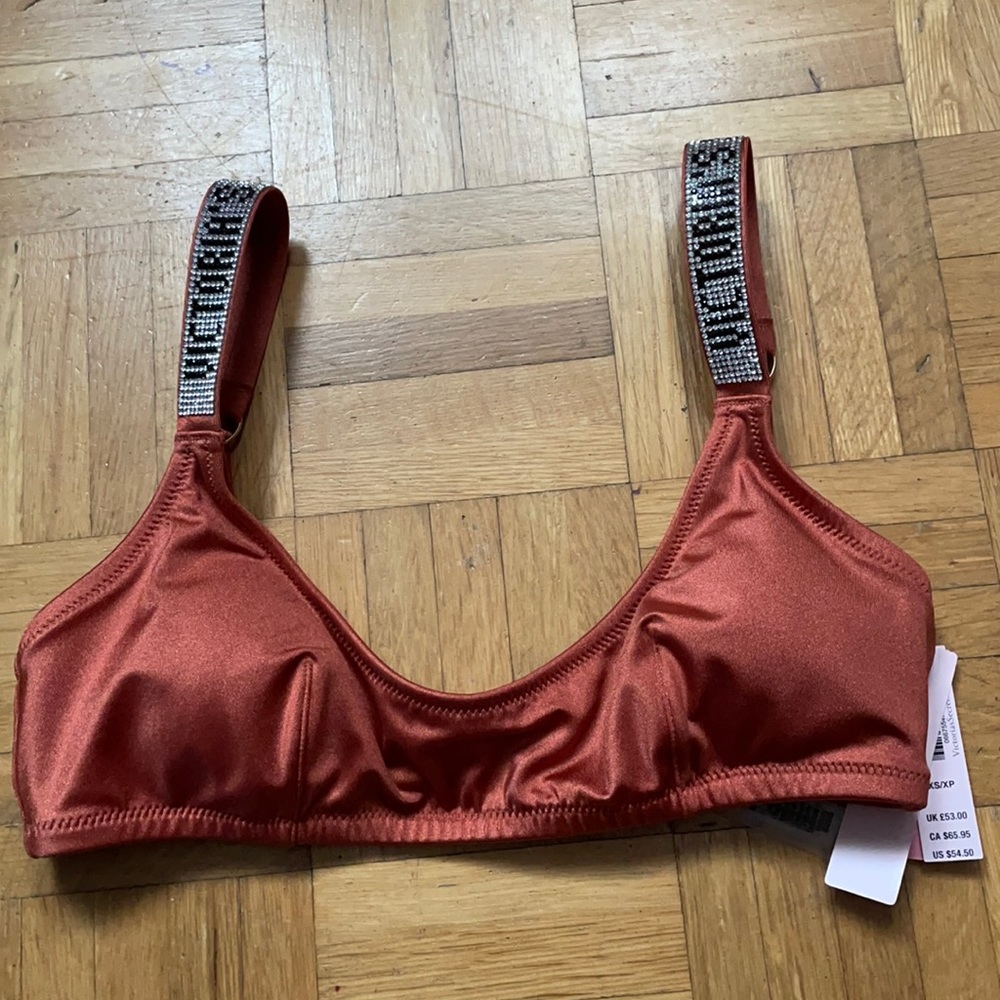 NWT Victoria’s Secret Shine Strap Tulum Bikini Top